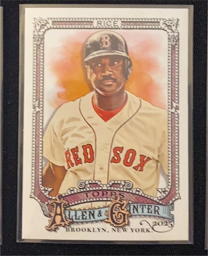 2025 Topps Allen & Ginter #310 Jim Rice — front