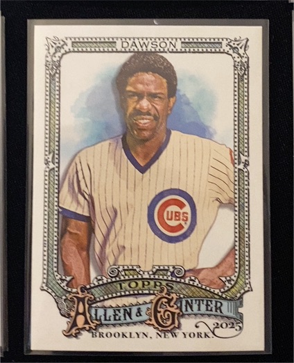 2025 Topps Allen & Ginter #301 Andre Dawson — front