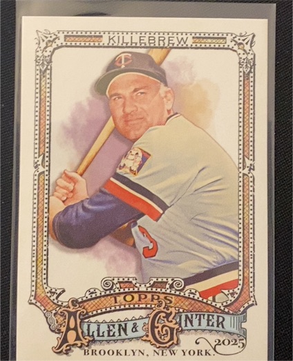 2025 Topps Allen & Ginter #325 Harmon Killebrew — front