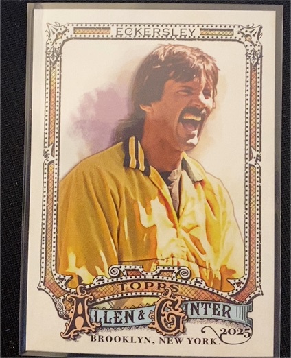 2025 Topps Allen & Ginter #316 Dennis Eckersley — front
