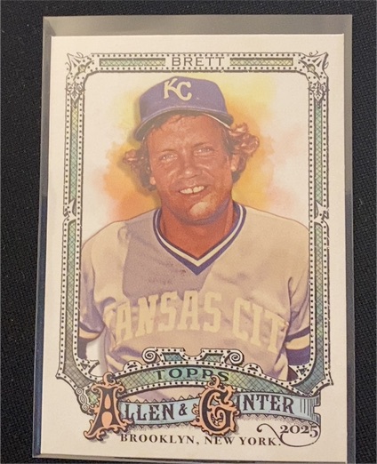 2025 Topps Allen & Ginter #308 George Brett — front