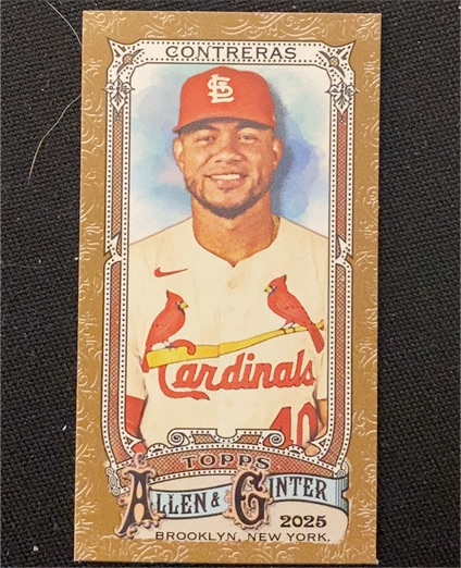 2025 Topps Allen & Ginter Mini #199 Willson Contreras — front