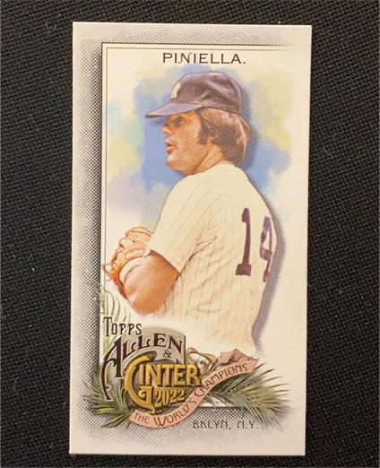 2022 Topps Allen & Ginter #344 Lou Piniella — front