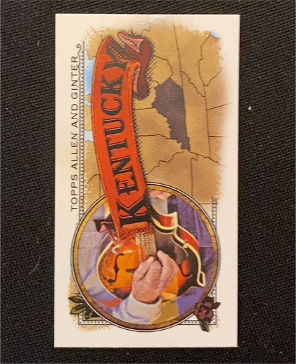 2024 Topps Allen & Ginter 50 States Mini #50S-17 Kentucky — front