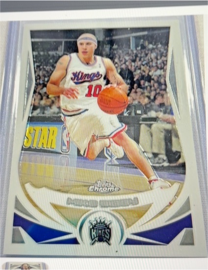2004-05 Topps Chrome #80 Mike Bibby — front