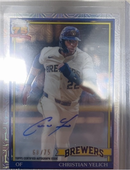 2026 Topps Series 1 #91C-100 Christian Yelich — front