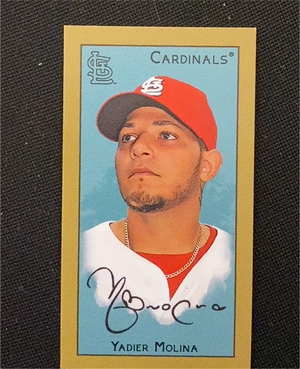 2025 Topps T205 #25 Yadier Molina — front
