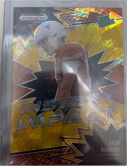 2025 Panini Prizm Draft Picks Instant Impact #II-AMG Arch Manning — front