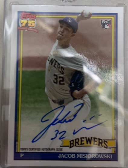 2026 Topps Series 1 #91A-MIS Jacob Misiorowski — front