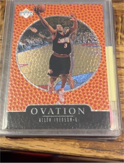 1998-99 Upper Deck Ovation #49 Allen Iverson — front