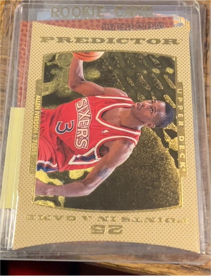 1996-97 Upper Deck Redemption Predictors Series 2 #P14 Allen Iverson — front