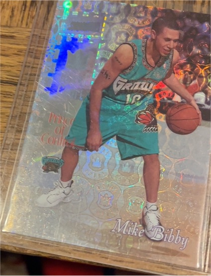 1998-99 Topps Stadium Club #RC12 Mike Bibby — front