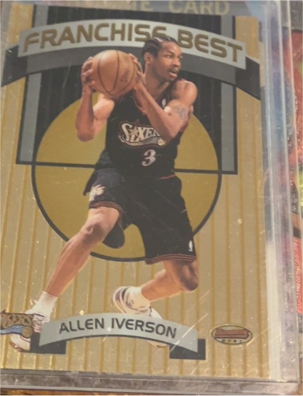 1998-99 Bowman's Best Franchise Best #FB10 Allen Iverson — front