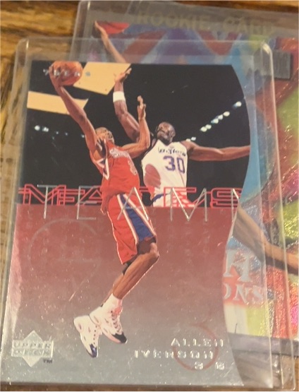 1997-98 Upper Deck #T39 Allen Iverson Teammates — front