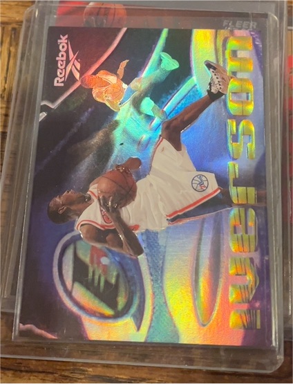 1997 Skybox Reebok #NNO Allen Iverson — front