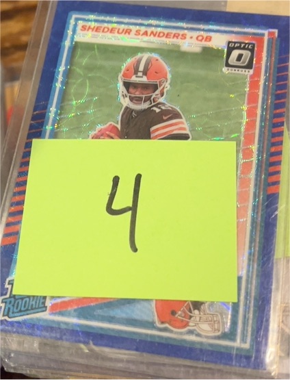 2025 Panini Donruss Optic #203 Shedeur Sanders — front