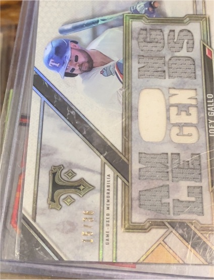 2021 Topps Triple Threads #36 Joey Gallo — front