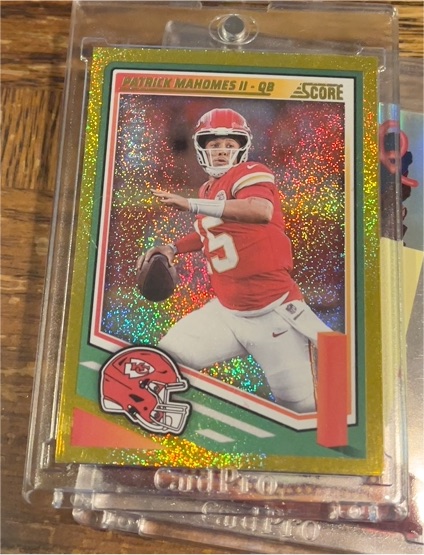 2024 Panini Score #137 Patrick Mahomes II — front