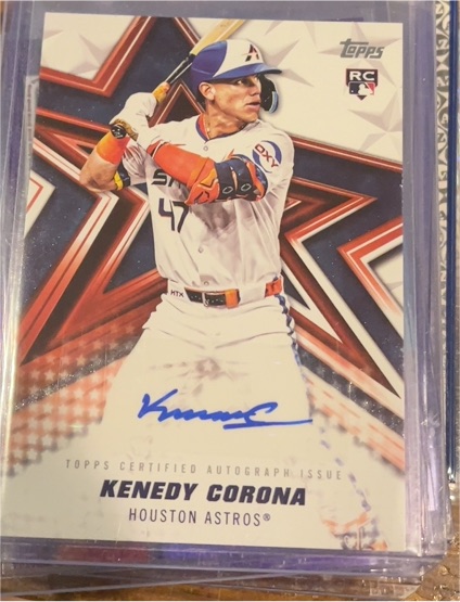 2026 Topps Series 1 Baseball Stars #BSA-KC Kenedy Corona — front