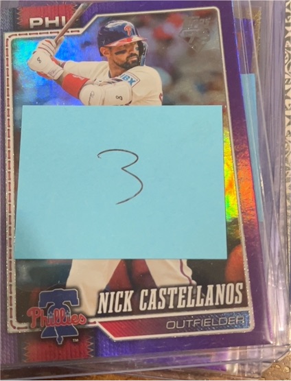 2026 Topps #17 Nick Castellanos — front