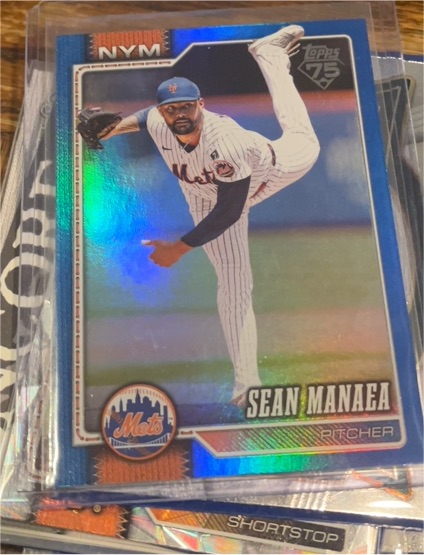 2026 Topps Series 1 #332 Sean Manaea — front