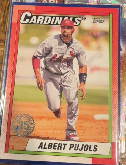 2025 Topps 1990 Topps 35th Anniversary #T90-68 Albert Pujols — front