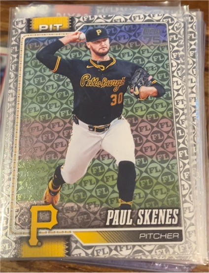 2026 Topps Series 1 Spring Training #100 Paul Skenes — front
