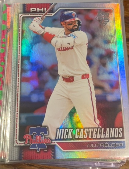 2026 Topps Series 1 #17 Nick Castellanos — front