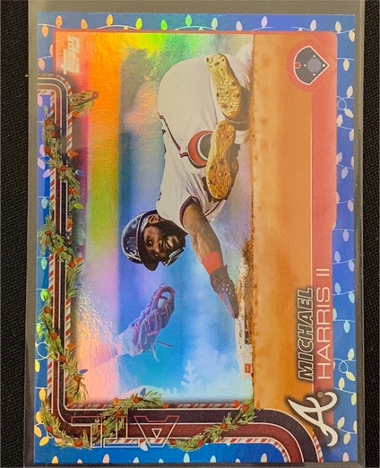 2025 Topps Holiday #H107 Michael Harris II — front