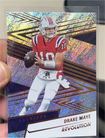 2025 Panini Revolution #48 Drake Maye — front