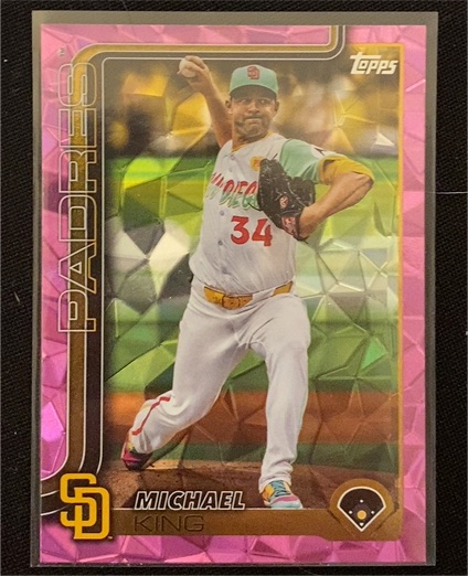 2025 Topps #195 Michael King — front