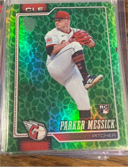 2026 Topps Series 1 #67 Parker Messick — front