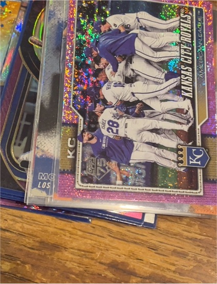 2026 Topps Series 1 #34 Kansas City Royals Team — front
