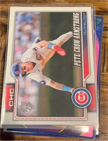 2024 Topps #75 Pete Crow-Armstrong — front