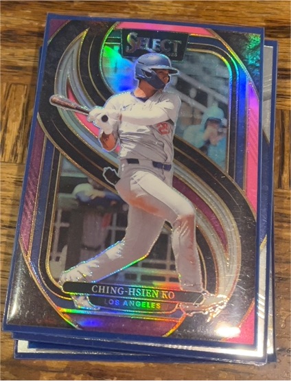 2025 Panini Select #108 Ching-Hsien Ko — front