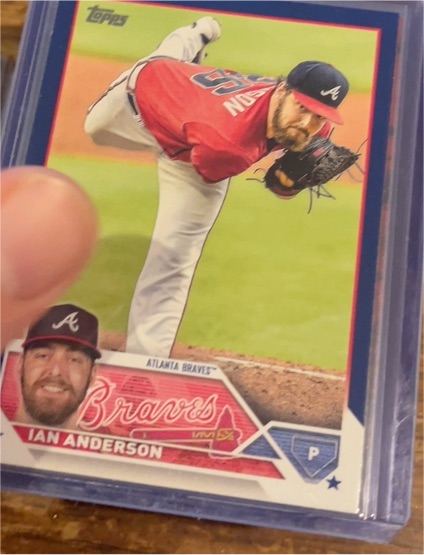 2023 Topps Series 1 #114 Ian Anderson — front