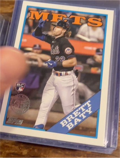 2023 Topps Series 1 1988 35th Anniversary #T88-96 Brett Baty — front