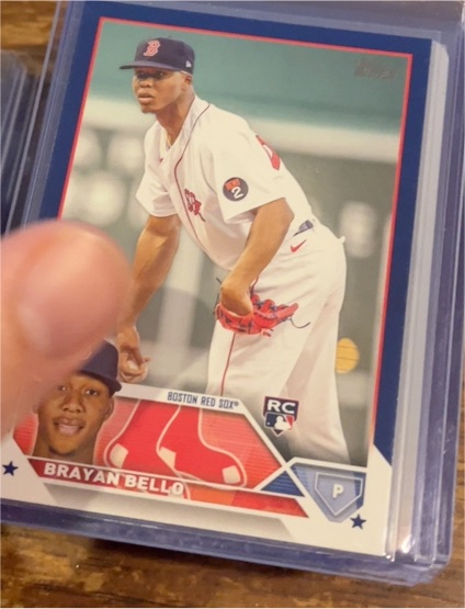 2023 Topps Series 1 #185 Brayan Bello — front