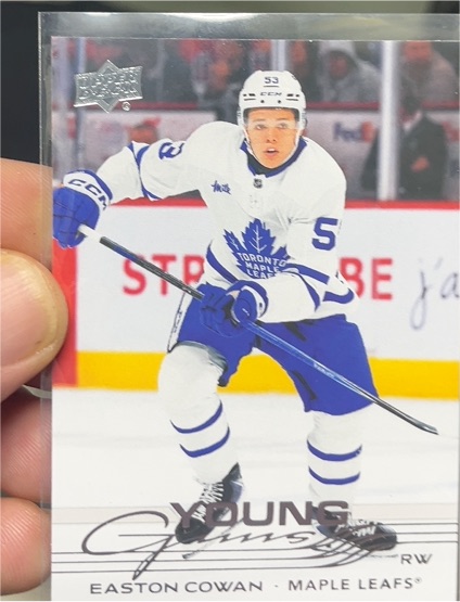 2025-26 Upper Deck Series 2 #462 Easton Cowan — front