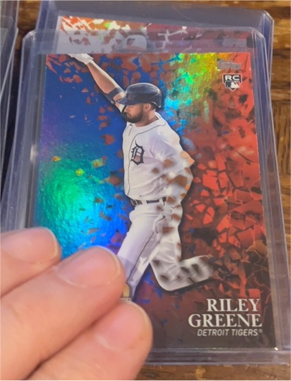 2023 Topps Series 1 #22 Riley Greene — front