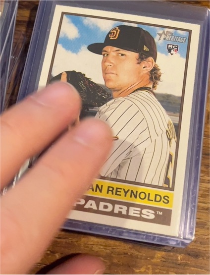 2025 Topps Heritage #160 Sean Reynolds — front