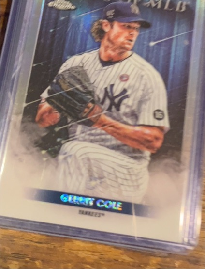 2022 Topps Chrome Stars of MLB #SMLBC-26 Gerrit Cole — front