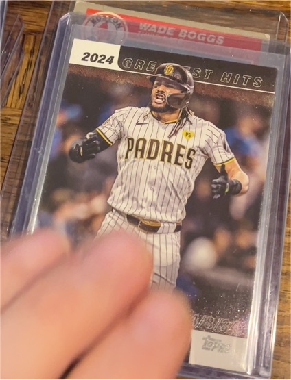 2025 Topps Series 1 2024 Greatest Hits #GH-9 Fernando Tatis Jr. — front