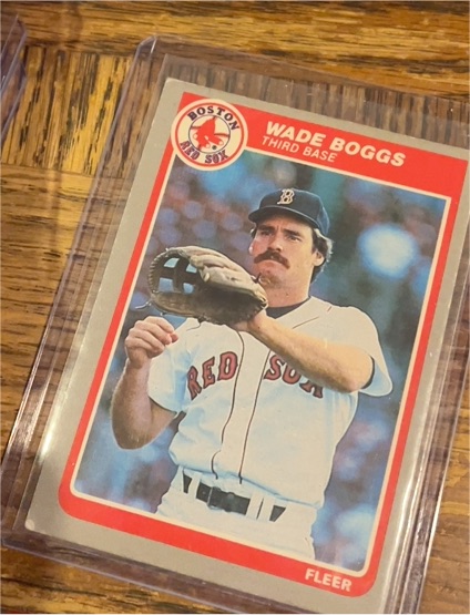 1985 Fleer #151 Wade Boggs — front