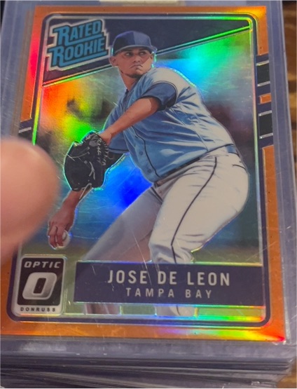 2017 Donruss Optic #39 Jose De Leon — front