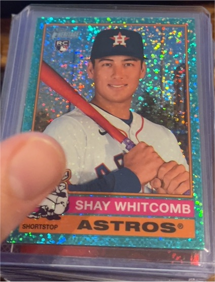 2025 Topps Heritage Chrome #362 Shay Whitcomb — front