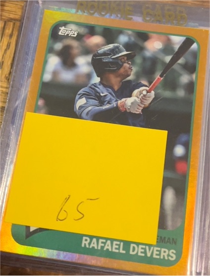 2023 Topps Archives #185 Rafael Devers — front