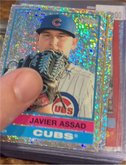2025 Topps Heritage Chrome #123 Javier Assad — front