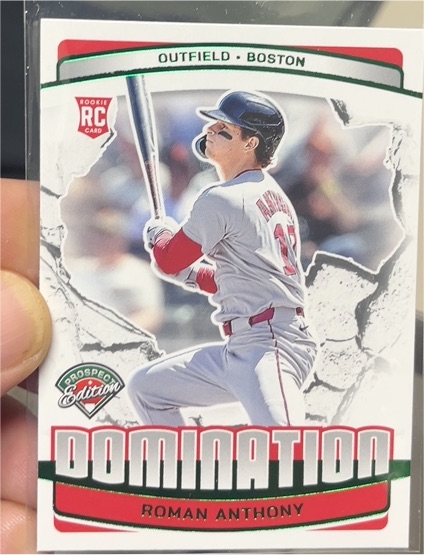 2025 Panini Prospect Edition Domination #11 Roman Anthony — front