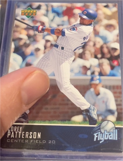 2005 Upper Deck Pro Sigs - Flyball Corey Patterson #90 — front